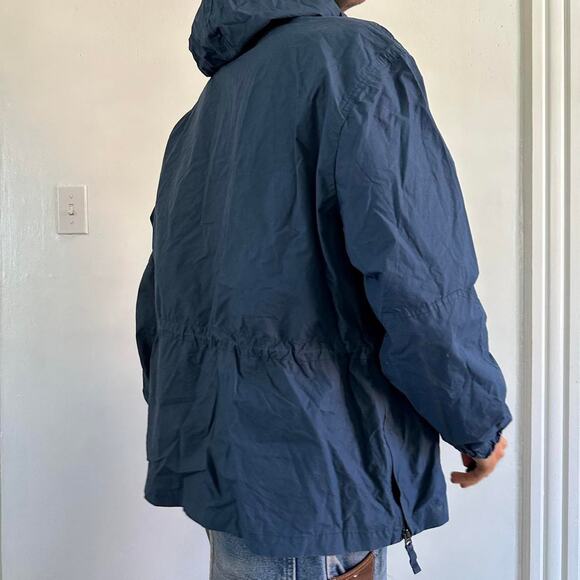 Filson Navy Women’s Deck Jacket Anorak Windbreaker Pullover - Picture 8 of 8